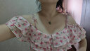 施華洛世奇（SWAROVSKI）  GEMA 項(xiàng)鏈輕奢飾品畢業(yè)禮物女 綠色 5658399 曬單實(shí)拍圖