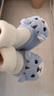 趣爾熊0-6-12月男女寶寶步前防滑嬰兒鞋軟底0-1歲學(xué)步鞋秋冬加絨不掉鞋 淘氣虎藍色 加絨 11 【內長(cháng)11cm】 1-5個(gè)月參考 曬單實(shí)拍圖