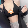 莫代爾無(wú)痕美背孕婦內(nèi)衣女夏季薄款前扣哺乳文胸孕期防下垂聚攏調(diào)整胸罩 黑色  L 【建議36/80】BCD杯 曬單實(shí)拍圖