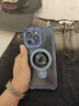 PD適用于蘋(píng)果17ProMax手機殼iPhone16pro保護殼magsafe磁吸支架充電蘋(píng)果12/3/4/5抖音同款手機殼磁吸 【遠峰藍】磁吸露標支架+四角防摔氣囊殼 iPhone 15 Pro Max 曬單實(shí)拍圖