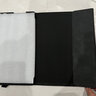 MOYIEAKAN 微軟surface pro4/5/6/7+/8/9/10/11保護套二合一平板筆記本電腦包外殼保護殼全包折疊GO支架皮套 南非羊巴 - 黑 Surface Pro 4/5/6/7/ 曬單實(shí)拍圖