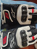 Alpinestars SMX-Z a星摩托車(chē)手套四季防水羊皮拼接短款機車(chē)騎行手套 黑白紅熒光1231 S 曬單實(shí)拍圖