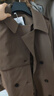 波司登反季冬季風(fēng)衣羽絨服女款長款加厚新國標(biāo)90絨商場同款外套 曬單實(shí)拍圖