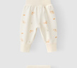 乖奇熊嬰幼兒高腰護(hù)肚褲四季長(zhǎng)褲秋褲寶寶外穿束腳褲子秋冬季居家睡褲 米黃/帕比蘿卜 90 曬單實(shí)拍圖