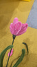 QUEENJOY新款diy扭扭棒花束郁金香花材料包手工編織情人節七夕教師節禮物 粉色材料包可做10朵網(wǎng)紗款 曬單實(shí)拍圖