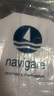 Navigare意大利小帆船男士抑菌抗靜電翻領(lǐng)針織衫毛衣1344024502 黑 M/48  曬單實(shí)拍圖