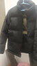 杉杉（FIRS）鵝絨內(nèi)膽立領(lǐng)羽絨服男冬季新款石墨烯保暖防寒外套748 黑色 XL (180) 曬單實拍圖