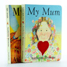 安東尼·布朗我媽媽我爸爸紙板2冊套裝 英文原版 My Mum  My Dad 紙板書(shū) 曬單實(shí)拍圖