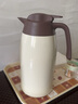 膳魔師（THERMOS）保溫壺不銹鋼真空家用熱水壺保溫瓶 2000ml THV-2001 THV-2001-CCR 米白色 2000ml 曬單實拍圖