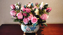 黛莉森仿真花高檔玫瑰花假花干花束餐桌花家居裝飾品插花擺件教師節禮物 保加利亞玫瑰 6淺粉6深粉 曬單實(shí)拍圖
