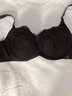 怡倩【超值福袋搶99選2】分胸型內衣聚攏收副乳 調整型文胸薄款 C杯黑巧芝麻 85C 曬單實(shí)拍圖