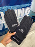 槿城 極限飛盤(pán)手套防滑耐磨戶(hù)外騎行防曬男士薄款女士觸屏透氣冰絲手套 BS-001 黑色 L【男款】 曬單實(shí)拍圖