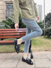 St&Sat/星期六經(jīng)典好搭樂福鞋皮鞋新款英倫風(fēng)女鞋SS33111043 黑色 36 230mm 曬單實(shí)拍圖