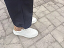 EXUELING男鞋夏季透氣網(wǎng)面網(wǎng)鞋韓版潮流百搭休閑板鞋學(xué)生運動(dòng)軟底小白潮鞋 米色 42 (260mm) 曬單實(shí)拍圖