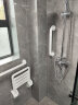 墨斐琳（Morphling） 浴室安全扶手卫生间马桶防滑把手防摔老年人残障无障碍过道栏杆 304加强型-白色 48cm 实拍图
