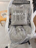紫葉陽(yáng)臺(tái)搖椅躺椅單人午休椅家用懶人搖搖椅成人繩編搖椅沙發(fā)椅三件套 搖椅+腳凳+茶幾【配坐墊抱枕】 曬單實(shí)拍圖