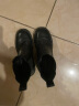 百思图冬季商场同款时尚粗跟加绒烟筒靴切尔西靴女短靴CD755DD2 黑色 35 晒单实拍图