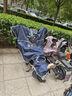 工馬電動車車罩半罩防雨防曬輕便擋風(fēng)被罩摩托車自行車電瓶車防雨罩 藏青二合一防雨防曬罩通用任何車 曬單實(shí)拍圖
