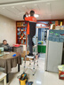 半凡橢圓形臥室燈現(xiàn)代簡約led吸頂燈超薄客廳燈書房房間餐廳中山燈具 66*41CM-黑框 三色調(diào)光 曬單實拍圖