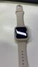 例米適用蘋(píng)果applewatch10/9/8手表S7表帶iwatch7保護套S10/9硅膠防摔防刮s8軟殼個(gè)性邊框保護殼 古董白 適用iwatch1-6代38/40mm通用 曬單實(shí)拍圖