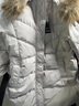 啄木鳥(niǎo)（TUCANO）羽絨棉衣女中長(cháng)款冬季2025新款中年媽媽裝冬裝加厚大毛領(lǐng)棉服外套 米白 XL (建議120-135斤) 曬單實(shí)拍圖
