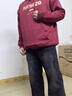 衣然呈品做舊牛仔褲男春夏新款潮牌寬松休閑百搭直筒美式高街破洞褲子男褲 黑色 L【建議110-125斤】 曬單實(shí)拍圖