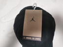 耐克喬丹軟頂弧形帽檐運動(dòng)帽冬季復古純棉刺繡JORDAN HQ1963010黑/白L/XL 曬單實(shí)拍圖