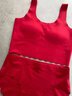 伊服酷姿女童紅背心本命年內衣發(fā)育期兒童紅色內褲12女孩內衣13歲大童背心 4件套-3527背心1+5114+2316紅 XL 【100-130斤】 曬單實(shí)拍圖