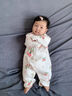 愛(ài)貝迪拉新生嬰兒衣服連體夾棉冬裝秋季2024新款52碼初生滿月幼寶寶蝴蝶衣 【夾棉連體衣】櫻桃小兔 59cm 曬單實(shí)拍圖