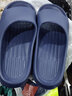ZOCI拖鞋男大碼涼拖鞋男夏季室內家居家用洗澡外穿情侶踩屎感防滑大碼 藍色[升級款] 44-45 (205mm) 適合43-44腳 曬單實(shí)拍圖