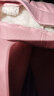 迪士尼（DISNEY）童装儿童男女童加绒加厚长裤针织运动束脚裤子23冬DB341ME18粉110 实拍图
