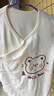 貝瑞加（Babyprints）寶寶連體衣嬰兒包屁衣純棉長袖童裝柔軟A類連身衣服偏開 小熊80 曬單實(shí)拍圖