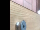 HITOMI门吸免打孔304不锈钢地吸防撞门碰免钉厕所卫生间加长磁吸强磁 总长5.6厘米（打孔/粘贴）双用 实拍图