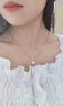 戚小米love愛(ài)心項鏈2025新款女鎖骨鏈簡(jiǎn)約氣質(zhì)輕奢頸鏈桃心鈦鋼不易掉色 項鏈【精美禮盒】 曬單實(shí)拍圖
