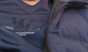 皮尔卡丹男士卫衣长袖圆领休闲商务T恤男简约针百搭上衣服男装织 4113兰色 XL（建议135-150斤） 实拍图