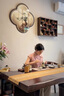 舒芳蝶（shufangdie）新中式國風(fēng)套裝女休閑褲女裝2024新款夏季盤(pán)扣馬甲上衣闊腿褲女潮 粉色上衣+杏色褲子 M 曬單實(shí)拍圖