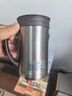 虎牌（TIGER）家居館 保溫杯 不銹鋼泡茶杯真空茶濾網(wǎng)杯男女辦公杯水杯CWM-A050 不銹鋼色XC 500ml 曬單實(shí)拍圖