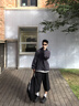 GUUKA TECH戶外防曬衣男士皮膚衣防紫外線夏季遮太陽(yáng)防曬服休閑外套輕薄風(fēng)衣 深藍(lán)灰 M 曬單實(shí)拍圖