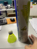 YONEX尤尼克斯尼龙羽毛球耐打比赛训练习YY塑料胶球M-600黄色 实拍图