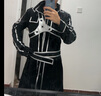 三分家桐人cos服 刀劍神域cosplay服裝桐谷和人kirito風(fēng)衣披風(fēng)全 披風(fēng)+黑里衣+褲子(含手套配件) L 曬單實(shí)拍圖