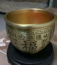 天祥緣 黃銅米缸聚寶盆擺件百福缸銅冰箱上客廳玄關(guān)辦公室招聚開(kāi)業(yè)禮品 27號百福銅缸【內置金蟾】配底座 曬單實(shí)拍圖