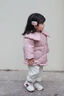 幼歌（YOUGE）【軟牛仔】嬰幼兒加絨保暖牛仔褲2023年新款愛心直筒牛仔褲潮 白色 80 cm 曬單實拍圖