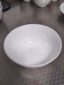 厚秀堂景德鎮(zhèn)骨瓷餐具碗碟套裝自由搭配陶瓷魚盤湯碗盤子菜盤家用 8英寸菜盤2個(gè)-水色秀麗 曬單實(shí)拍圖