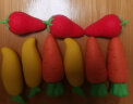 橡皮擦无屑干净无痕 水果创意造型文具学生文具儿童幼儿园小学生学习用品 3萝卜+3芒果+3草莓 实拍图