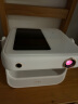 当贝D6X 三色激光投影仪 家用轻薄云台投影机 创新AI灵动屏 卧室高清家庭影院 MT9669芯片 可投天花板 实拍图