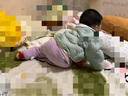 乖奇熊男童女童輕薄羽絨服秋冬季寶寶拜年衣服嬰幼兒外出保暖過(guò)年外套 薄荷奶綠/小星星 80 曬單實(shí)拍圖