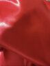 一居尚品 【支持定制】红布料喜事红布新年中国风面料抓周红绸布 1.5*2米 实拍图