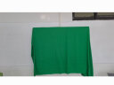 贝阳（beiyang）七仓配送】加厚直播绿幕抠像背景布带支架绿色摄影绿布+背景架拍照蓝绿布视频拍摄伸缩绿幕抠像布 绿色3*2米（加厚送无痕钉+挂钩） 实拍图