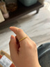 中國黃金（CHINA GOLD）足金麻花戒指男女黃金素圈指環(huán)情侶手飾情人節生日禮物送愛(ài)人 1g-圈號18 曬單實(shí)拍圖