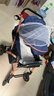 康多貝嬰兒推車(chē)可坐可躺輕便雙向大空間避震寶寶折疊雙向BB童車(chē)手推車(chē) 牛仔藍 奢華版 (可坐可躺可水洗) 曬單實(shí)拍圖